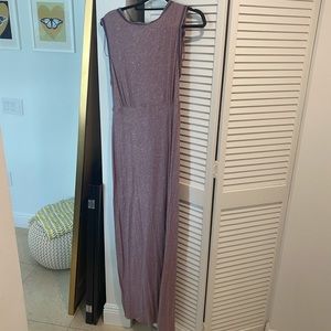 Free People Purple side slit Maxi large